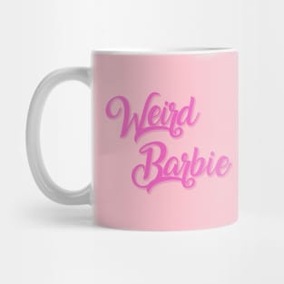 Weird Barbie Sticker Mug